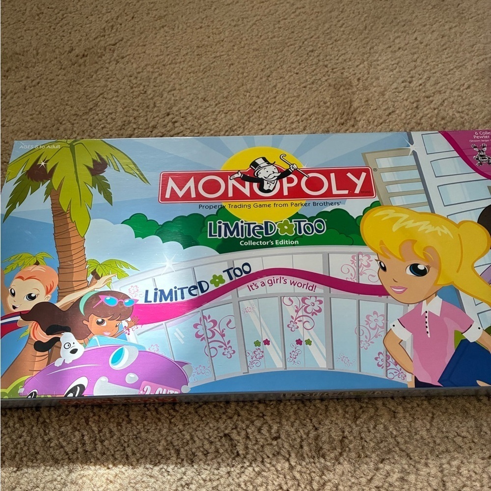 NEW Monopoly Limited Too Collectors Edition 2008 Game Sealed NIB - Picture 2 of 11